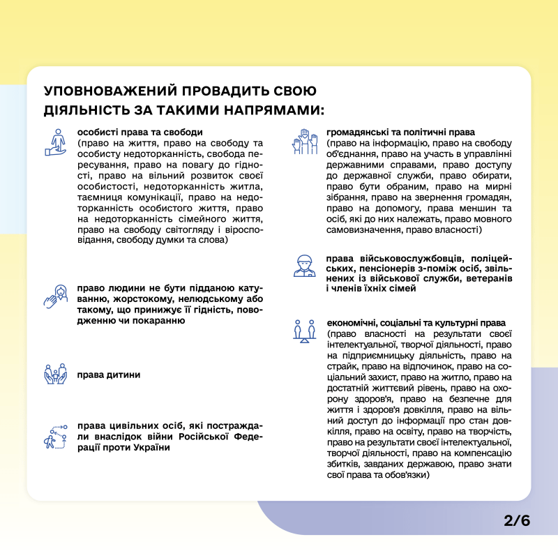 Чим займаєтьсяУповноважений Верховної Ради України з прав людини?