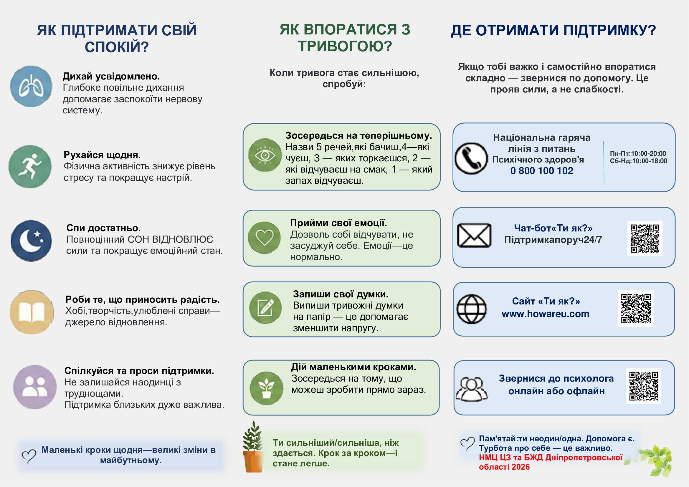 Навчально-методичний центр цивільного захисту та безпеки життєдіяльності населення Дніпропетровської області інформує